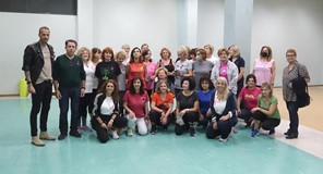 Ενημέρωση Συλλόγου Καρκινοπαθών Λάρισας στις γυναίκες που αθλούνται στα προγράμματα της ΔΗΚΕΛ